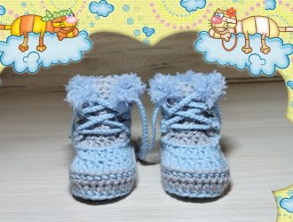 Babyfinkli-Snow-Boots-Merinowolle-Hellblau-hellgrau--0-3-Monate-0