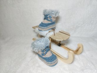 Snow-Boots-Merinowolle-Beige-Seegruen-0-3-Monate-77-736-7