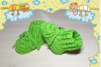 Babystiefel Reliefbord Baumwolle , Grasgrün Nr. 92-2