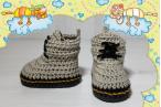 Doc Baby Boots Baumwolle Sand-1