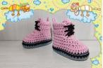 Doc Baby Boots Baumwolle Hellrosa 3k