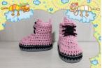 Doc Baby Boots Baumwolle Hellrosa 1k