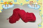 Babystiefel-Reliefbord-Merinowolle-Cool-Wool-Big-Karminrot-Nr-648--2