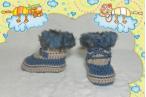 Babyfinkli-Merinowolle-Snowboots-Beige-Jeansblau-134B-k1